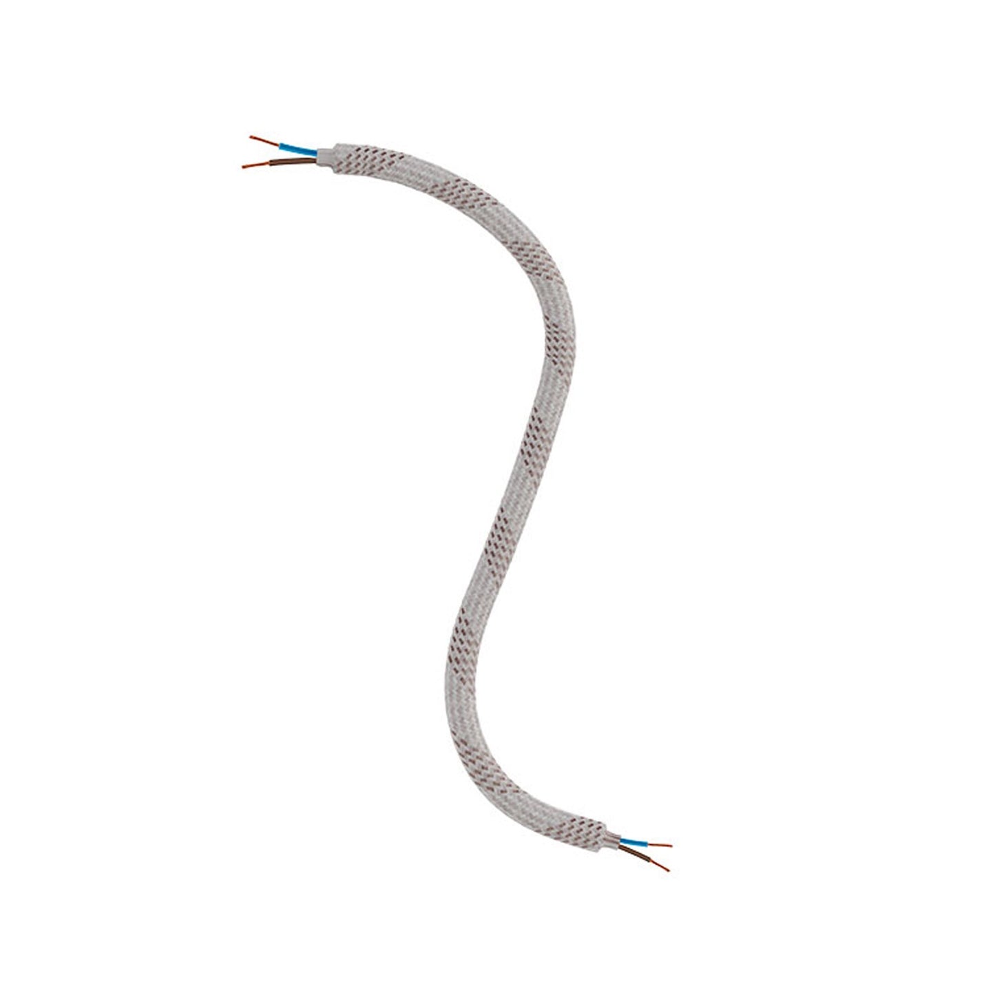 Creative Flex flexible tube covered in Light Mélange RM72 fabric