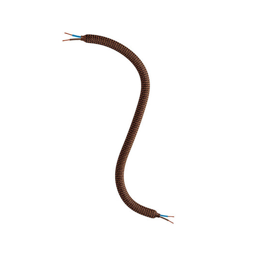 Creative Flex flexible tube covered in Whiskey Black RZ22 fabric