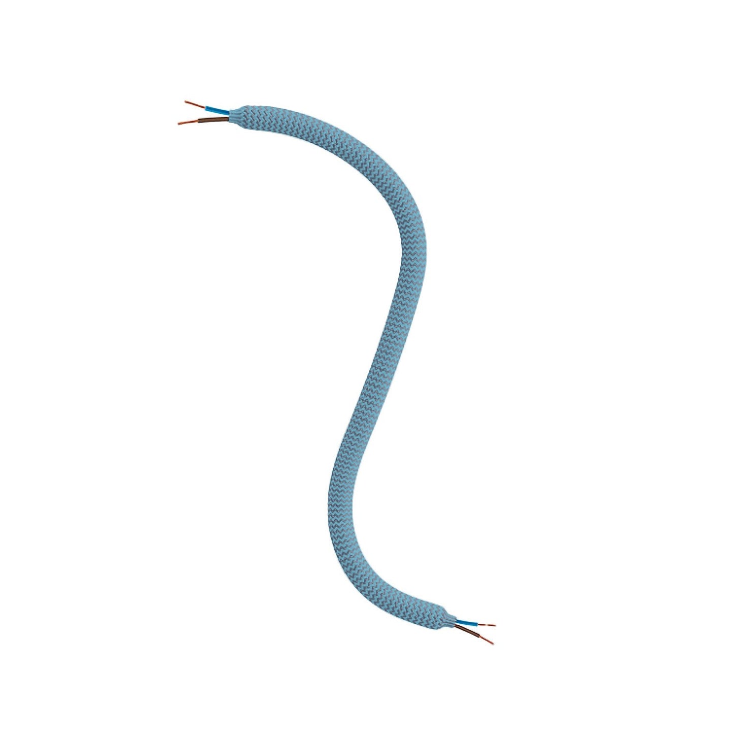 Creative Flex flexible tube in petrol blue RM78 textile lining