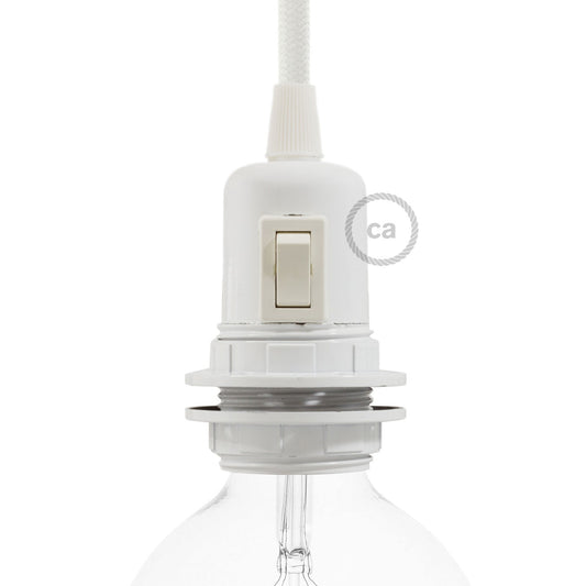 Double Ferrule Bakelite Phenolic socket - ON/OFF SWITCH kit - E26