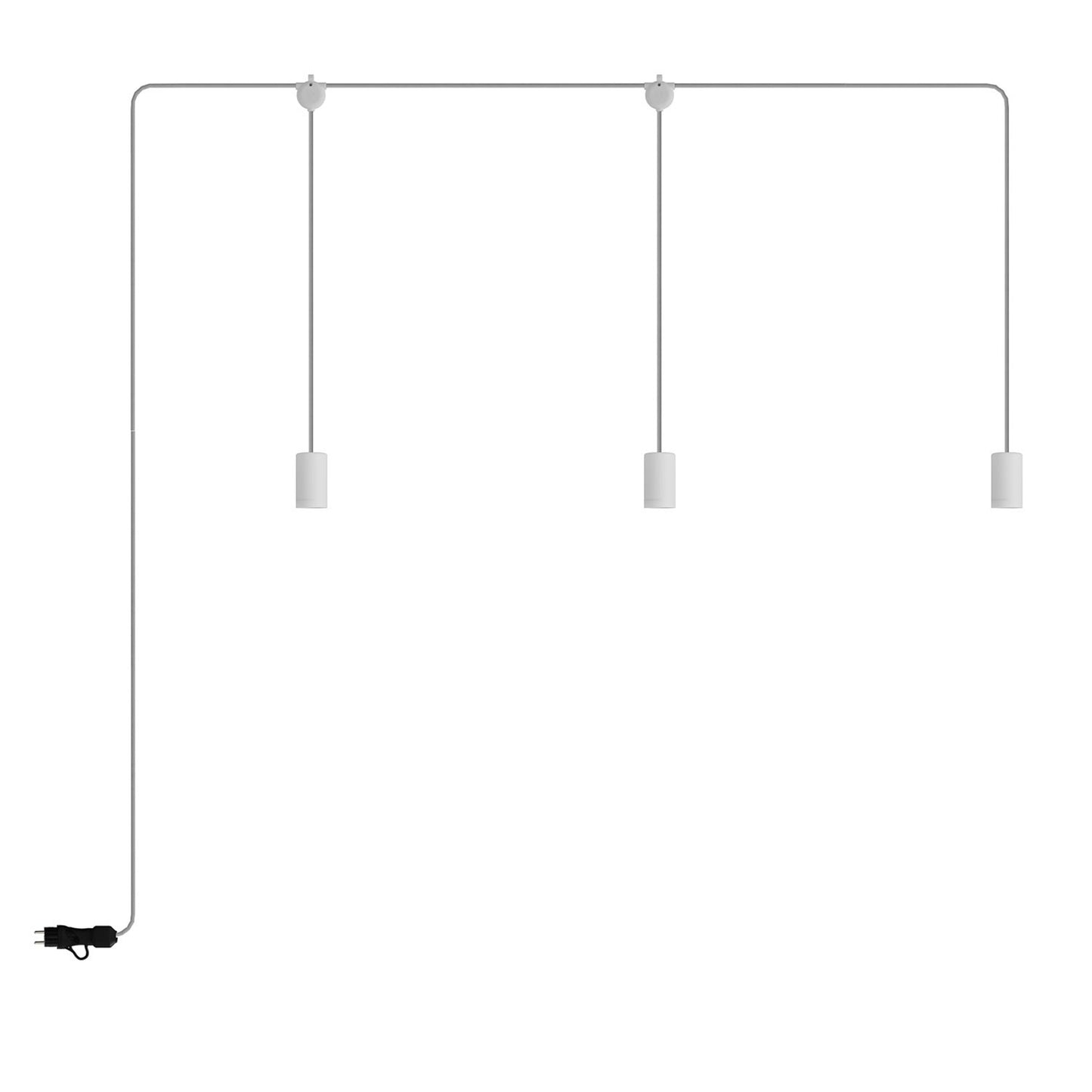 E-Snake Modulair Portable outdoor lamp IP65 with 3 lights
