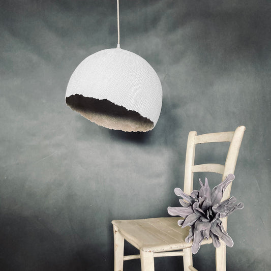 SKRUPKA artlight “structure white” diameter 45 cm