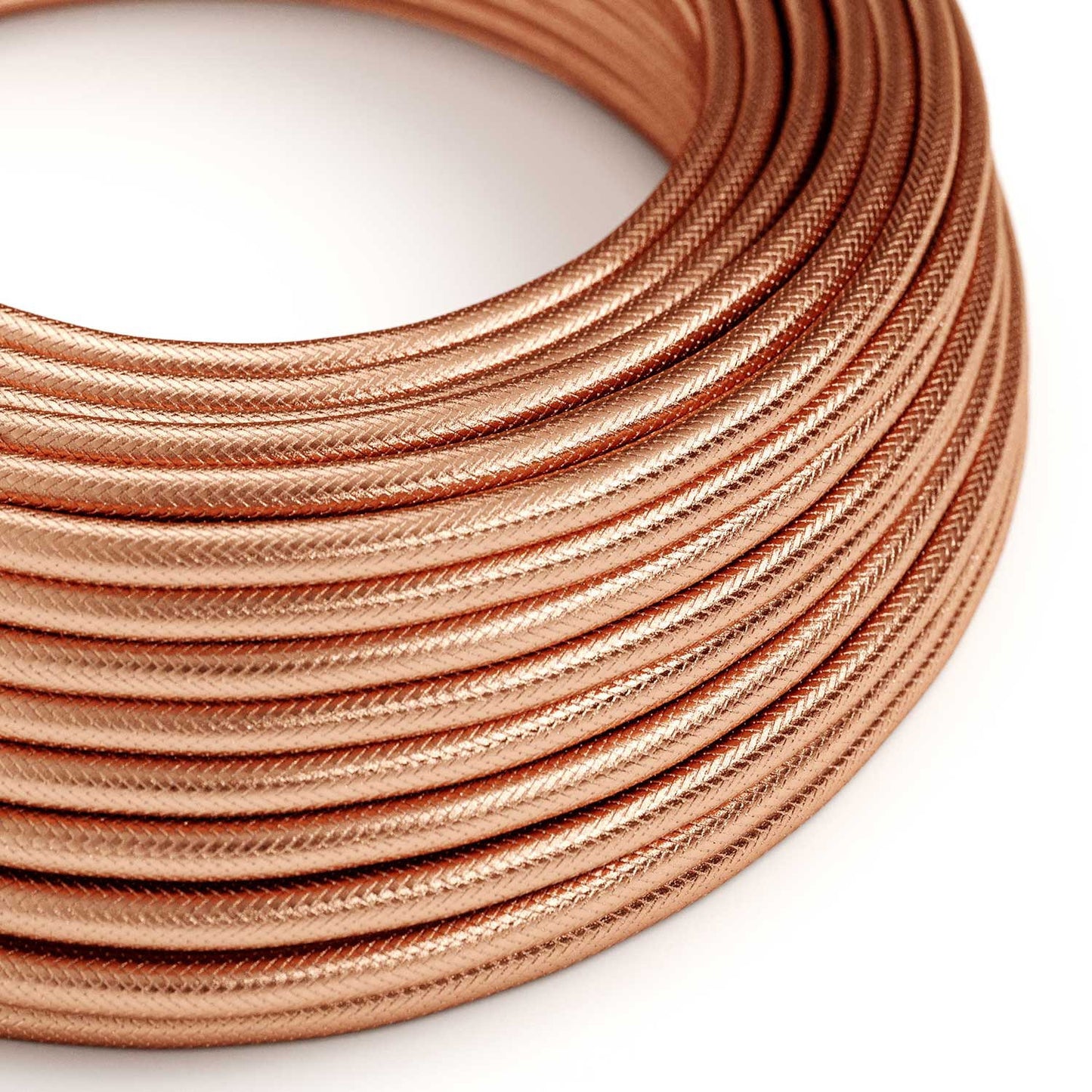 Electric cable covered in Red Copper - The Original Creative-Cables - RR11 Round 3x0.75mm