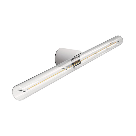 Esse14 wall or ceiling lamp for linear LED bulb S14d - Waterproof IP44 - IO