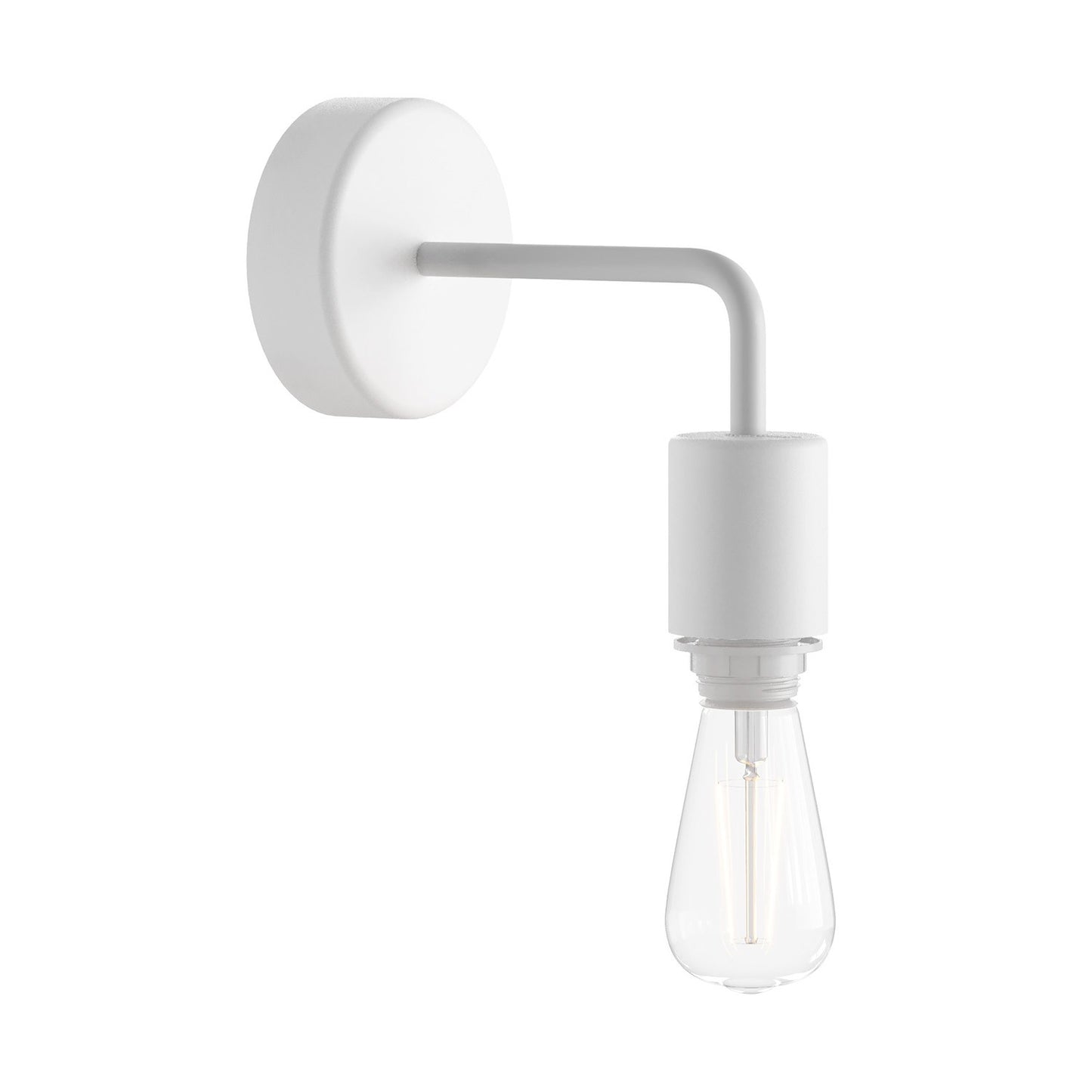 Fermaluce Modulair ELEGANT for lampshade with L-shaped extension, ceiling rose and lamp holder IP65 waterproof