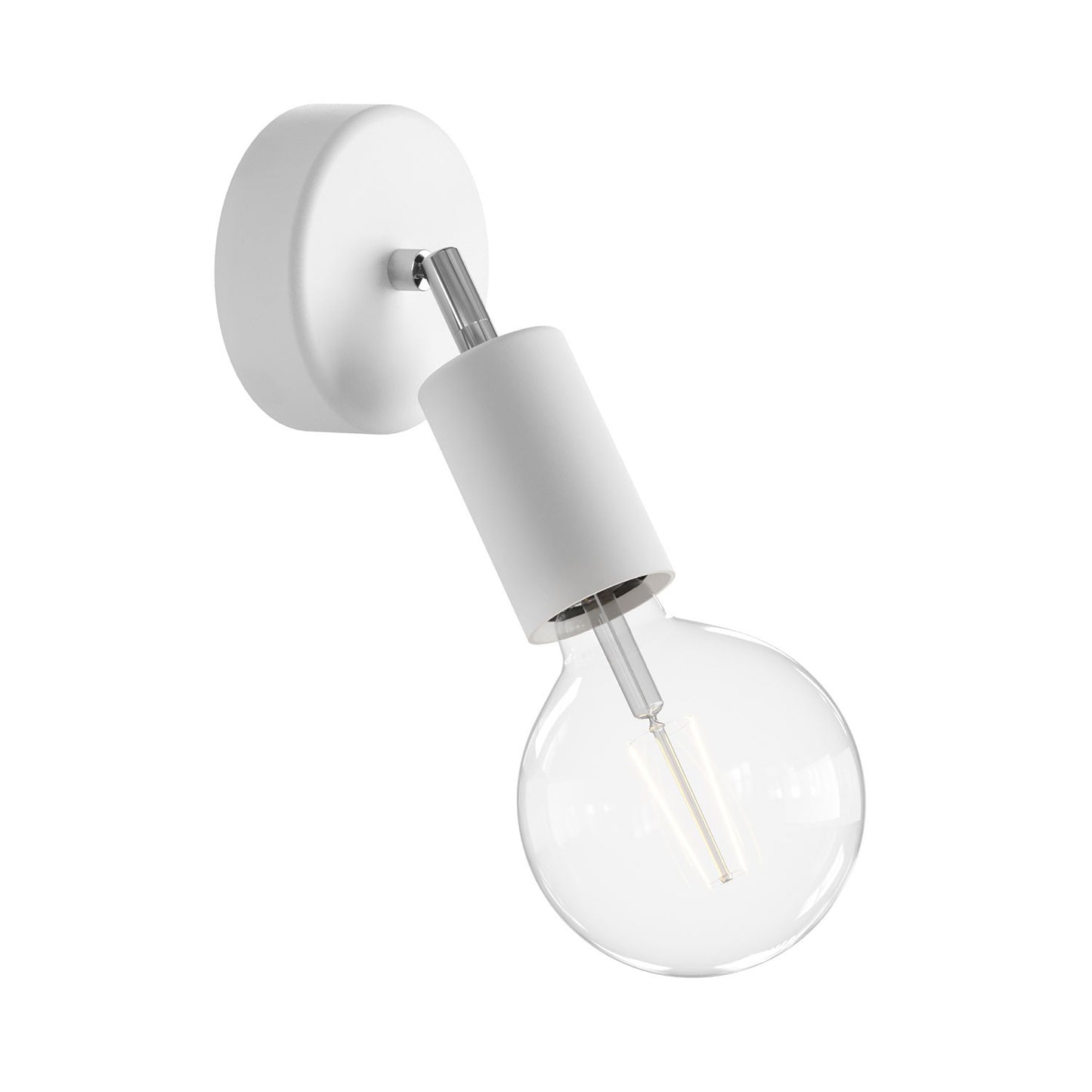 Fermaluce Modulair ELEGANT with adjustable joint, ceiling rose and lamp holder IP65 waterproof