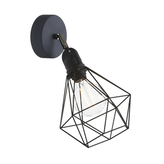 Fermaluce Modulair with Diamond lampshade, adjustable joint and lamp holder IP65 waterproof