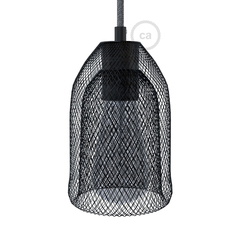 Ghostbell Wire Mesh Pendant Shade | Socket Cover | Industrial Style