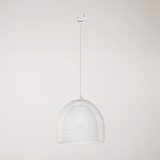 Ghostbell XL caged shade pendant for tracks