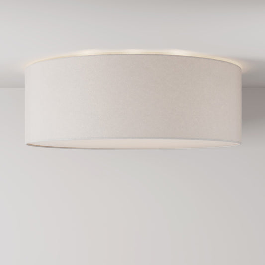 Large fabric ceiling light - Made in Italy