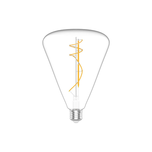 LED Clear Light Bulb Cone 140 11W 1210Lm E27 2700K Dimmable - H03