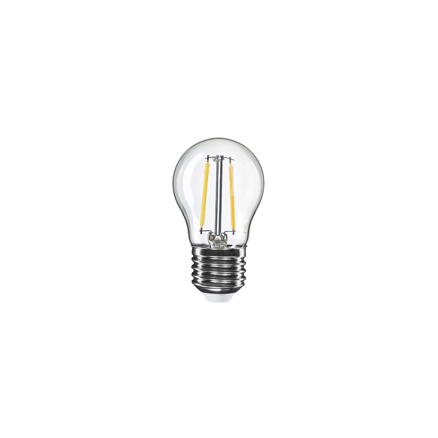 LED Transparent Light Bulb G45 2W 136Lm E27 2700K - E08