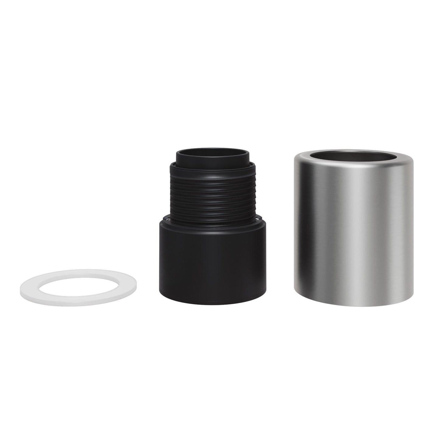 Metal wall or ceiling E27 lamp holder