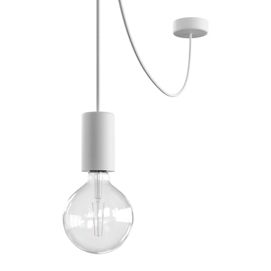 Modulair ELEGANT Outdoor pendant lamp with 5 mt cable, decentralizer, ceiling rose and lamp holder IP65 water resistant