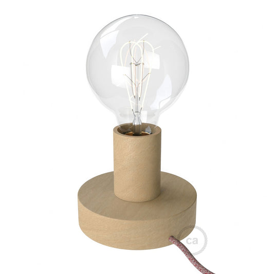 Posaluce - Small wooden Table Lamp