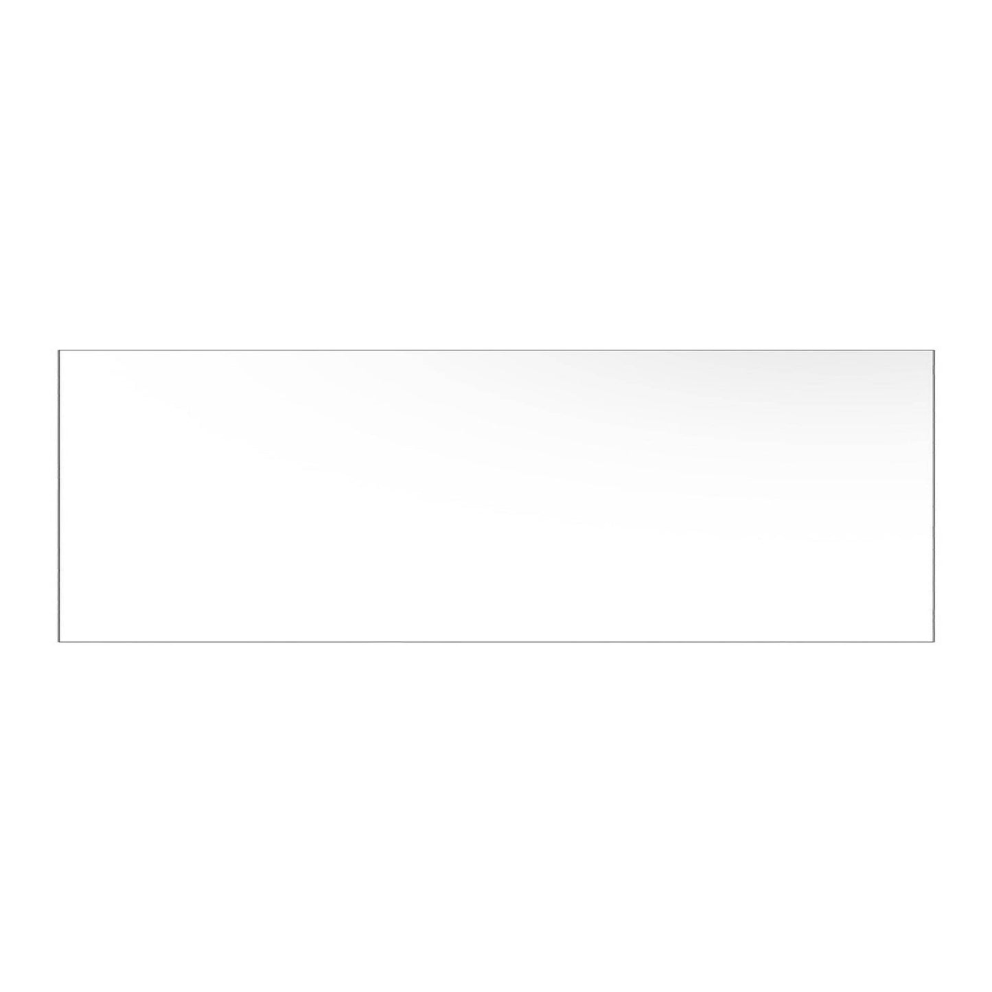 Rectangular Panel for non-drilled Rose-One, width 675 mm, length 225 mm