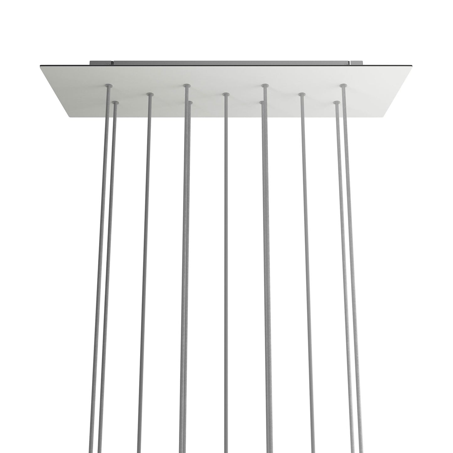 Rectangular XXL Rose-One 11-hole and 6 side holes ceiling rose Kit, 675 x 225 mm