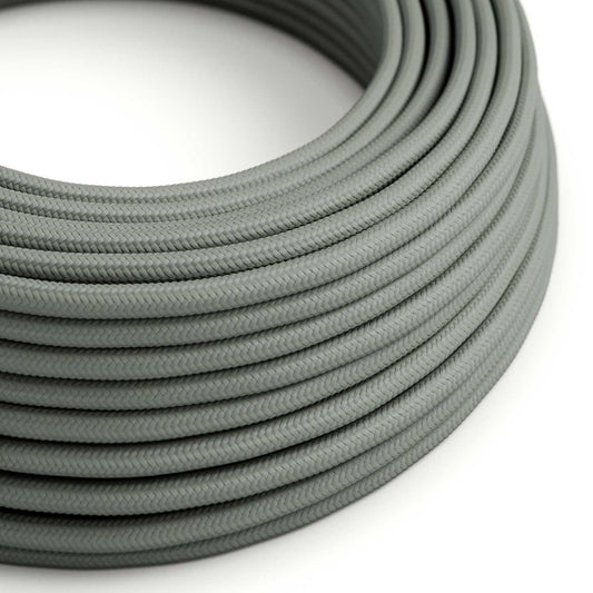 Round Electric Cable RM03 Grey Rayon - UL listed