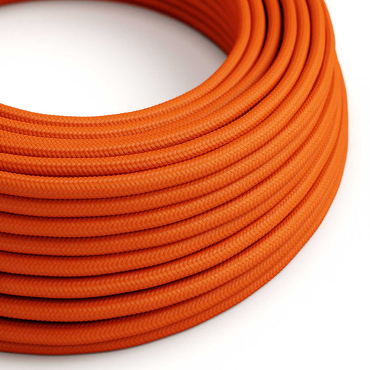 Round Electric Cable RM15 Orange Rayon - UL listed