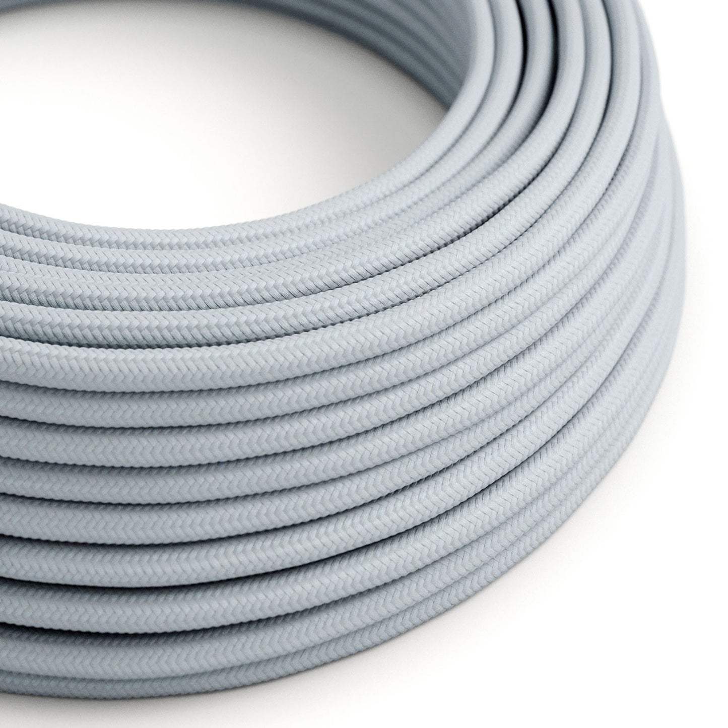 Round Electric Cable RM30 Light Blue Grey - UL listed