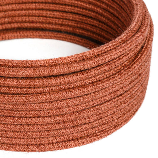 Round Electric Cable RN27 Orange Clay - UL listed