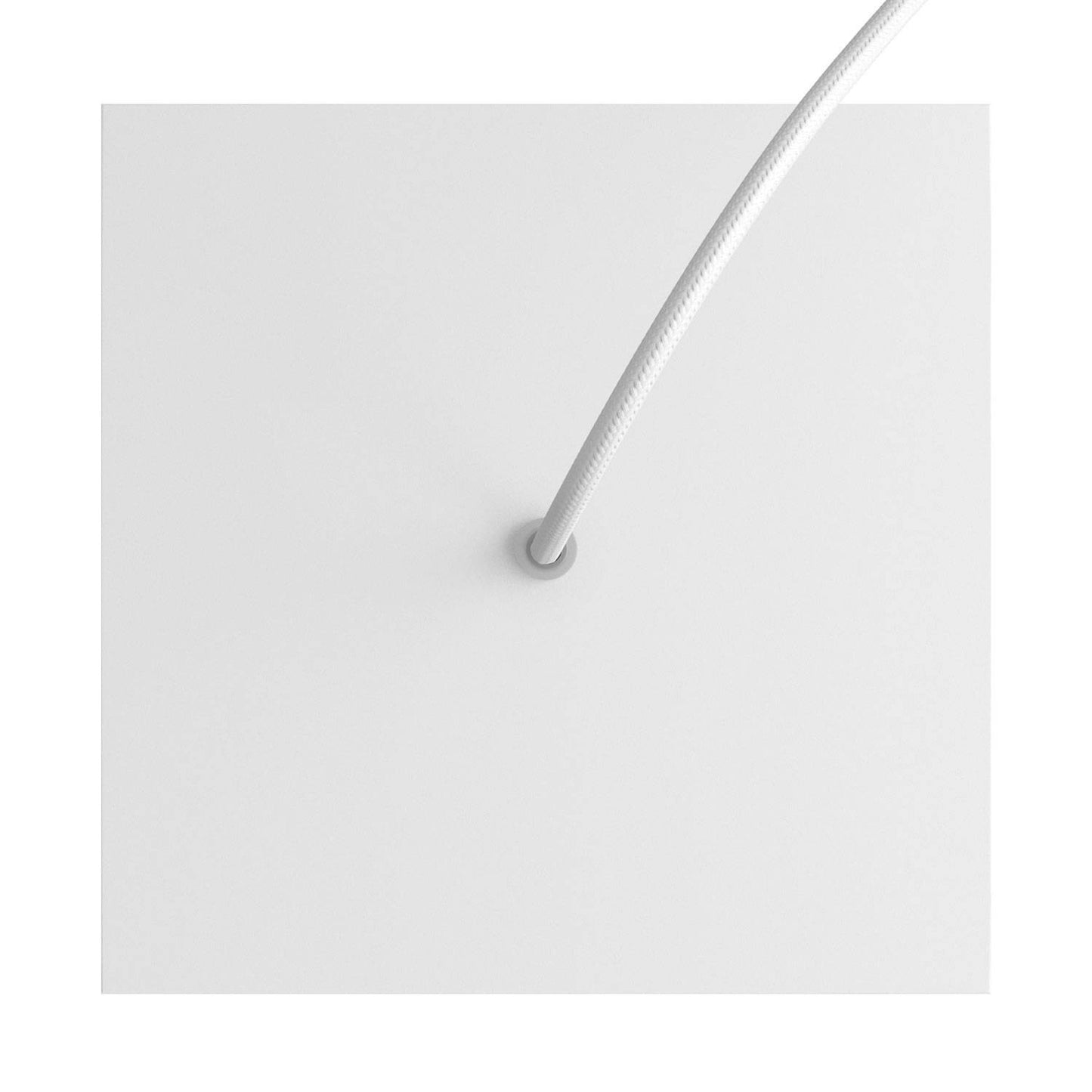 Square Rose-One 1-hole and 4 side holes ceiling rose Kit, 200 mm